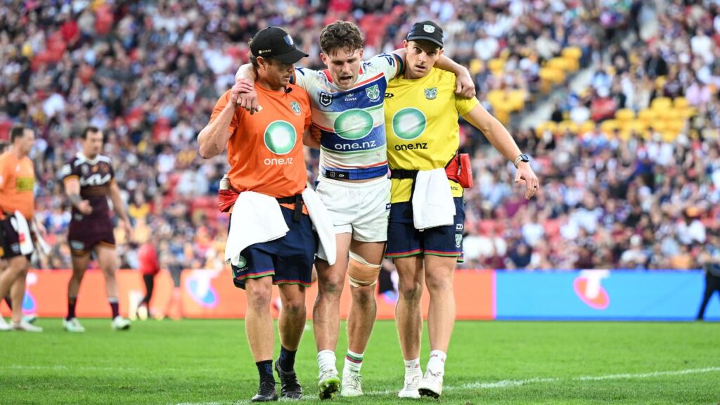 Luke Metcalf could miss the rest of the Warriors’ season after suffering another serious leg injury.