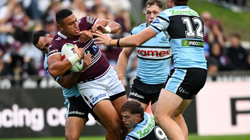 Siosiua Taukeiaho has been one of the Sea Eagles’ most reliable players this year.