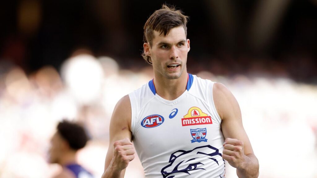 Star forward Sam Darcy will be back in action when the Western Bulldogs take on St Kilda. 
