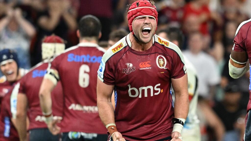 Injured on Saturday, Harry Wilson is still a chance to play in the Queensland Reds’ quarter-final.