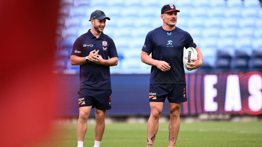 Sam Walker (l) will miss Saturday’s clash with Newcastle when he was due to return from injury.