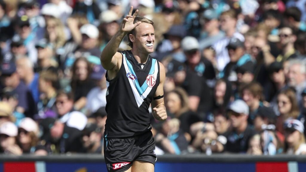 Jack Lukosius hasn’t played for Port Adelaide since round two.