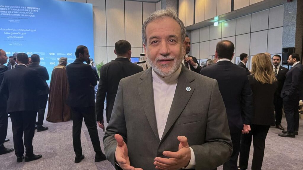 Iranian Foreign Minister Abbas Araqchi says US involvement in the conflict would be “dangerous”.