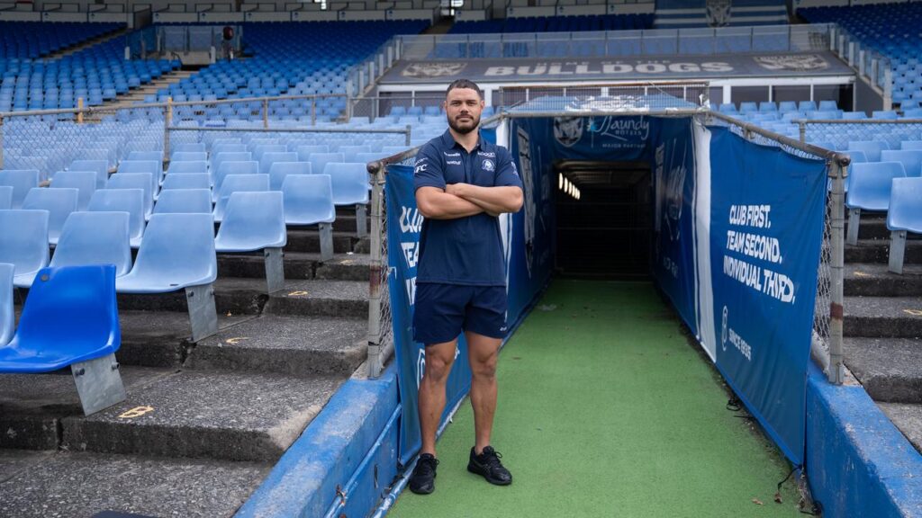 Brayden Wiliame looks right at home as coach of NRLW side Canterbury.