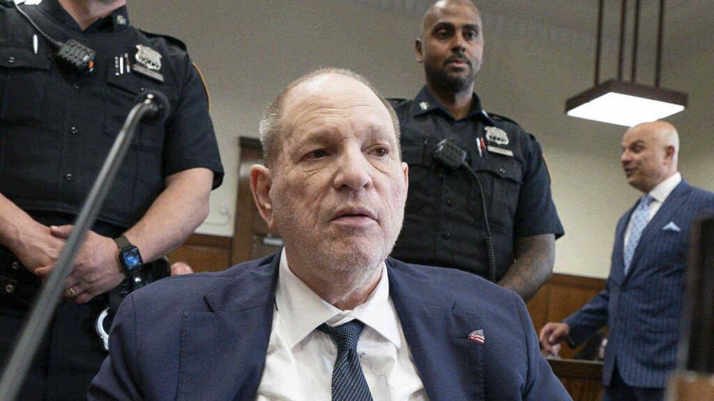 A New York jury has convicted Harvey Weinstein of one of three counts he faced.