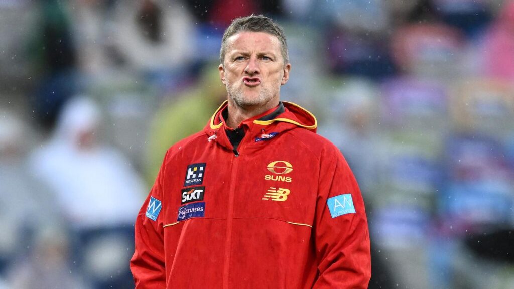 Damien Hardwick is $2000 out of pocket after footage emerged of him flipping the bird.