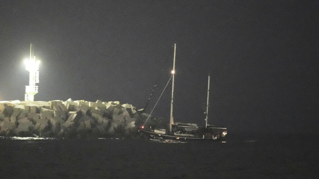 The Madleen, accompanied by Israel’s navy, has arrived at the Israeli port of Ashdod.
