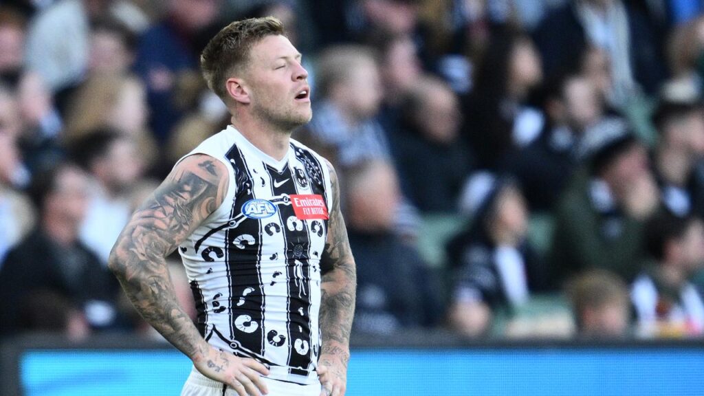 Not again. Jordan De Goey’s AFL return has been delayed after he suffered a setback at training.
