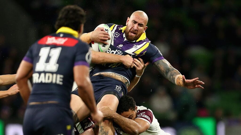 Nelson Asofa-Solomona was put on report late in the first half.
