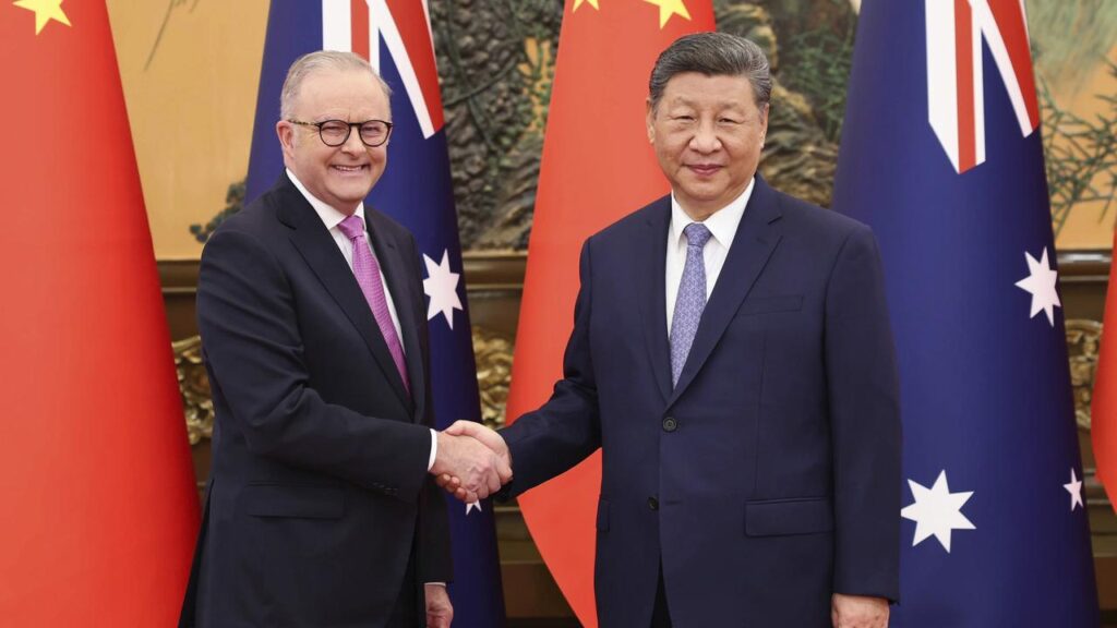 The prime minister told China’s Xi Jinping Australia supported no unilateral change in Taiwan.