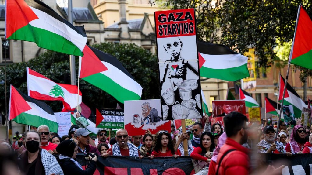 Police and politicians oppose the Palestine Action Group’s plan to march over Sydney Harbour Bridge.

