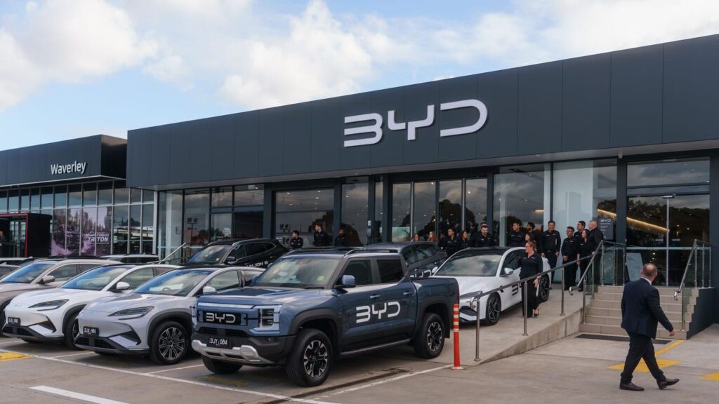 Almost half of vehicles imported to Australia could be made in China by 2035, a report has revealed.