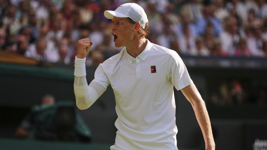 Jannik Sinner has become Wimbledon champion, dethroning the champion Carlos Alcaraz in four sets.