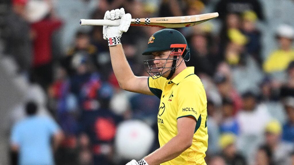 An unbeaten Cameron Green half-century has steered Australia to another T20I win over West Indies.