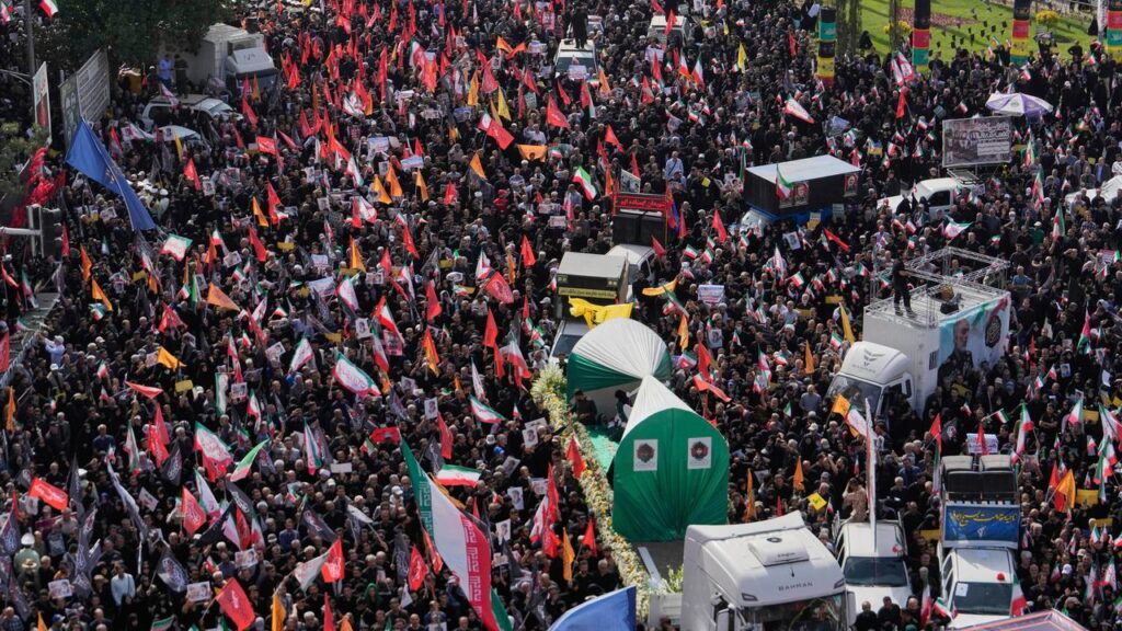 Australia has helped five citizens leave Iran days after a mass funeral for generals and scientists.