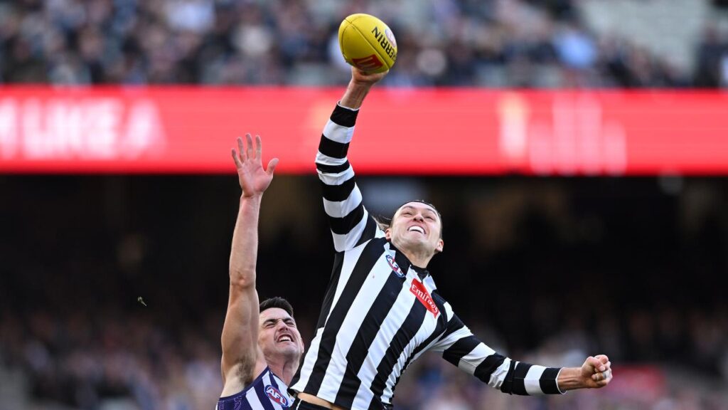 Collingwood skipper Darcy Moore can expect to be involved in more one-on-one battles.