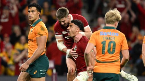 RUGBY WALLABIES LIONS