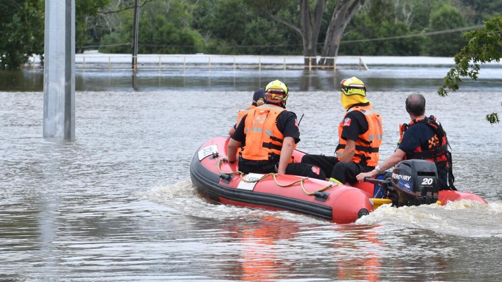 The SES is on high alert as a storm is forecast to bring damaging weather to large parts of NSW.
