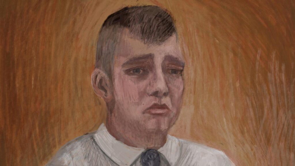 Lachlan Young is standing trial accused of murdering former girlfriend Hannah McGuire.