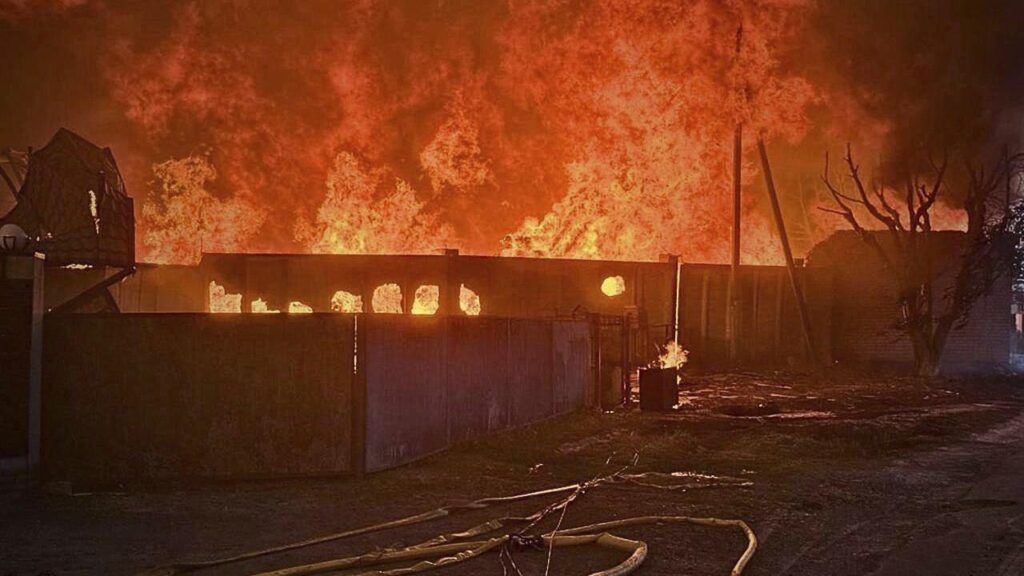 Numerous regions of Ukraine were hit overnight by a massive number of Russian drones and missiles.