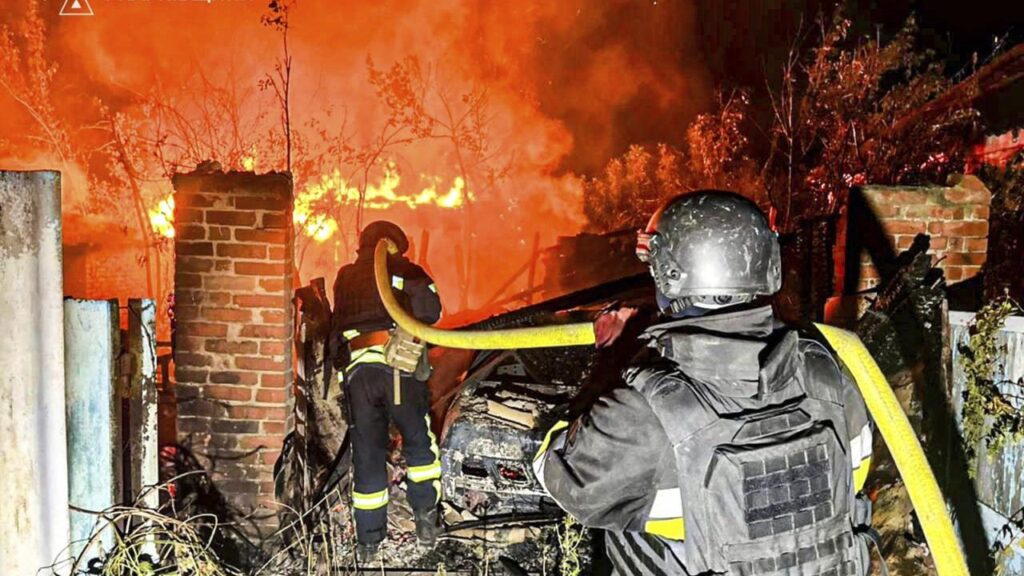 The Ukrainian city of Kharkiv has a frequent target of Russian attacks.
