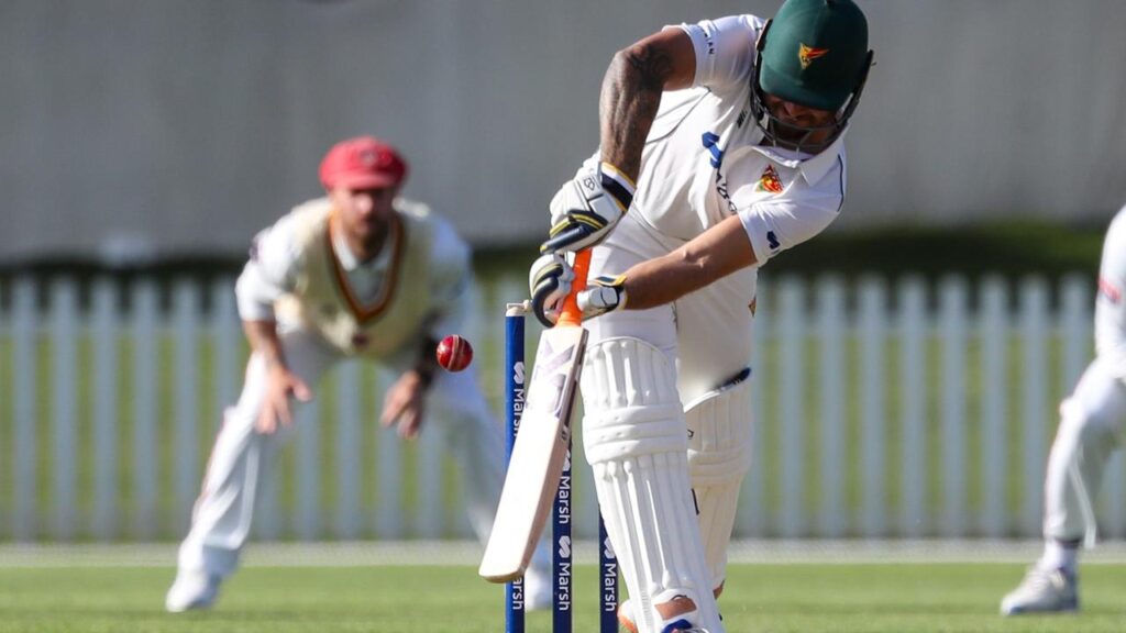 Tasmania’s Jake Weatherald has pushed his Ashes case with an imposing century for Australia A.