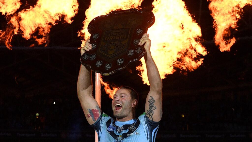 Boyd Cordner knows the joy of hoisting the Origin trophy before home fans after a series decider.