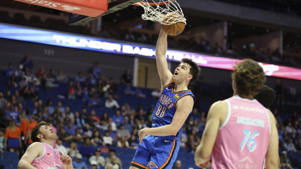Alex Ducas is going from NBA glory with the Thunder to joining the NBL’s Brisbane Bullets.
