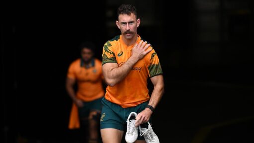 RUGBY WALLABIES CAPTAINS RUN