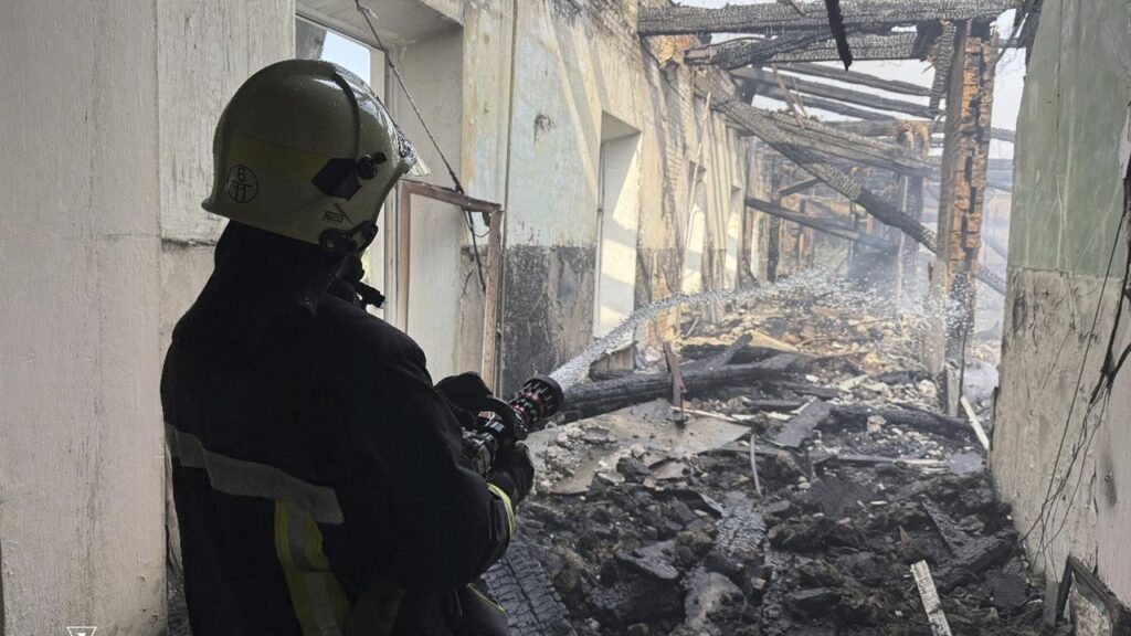 Ukrainian cities have been hit with more Russian drones and missiles overnight.