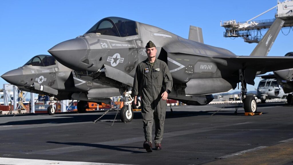A new navy agreement between Australia, the US and Japan has been signed on the USS America.