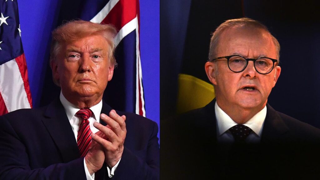 Prime Minister Anthony Albanese is under growing pressure to pin down a meeting with Donald Trump.
