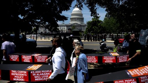 Congress Tax Cuts Protest