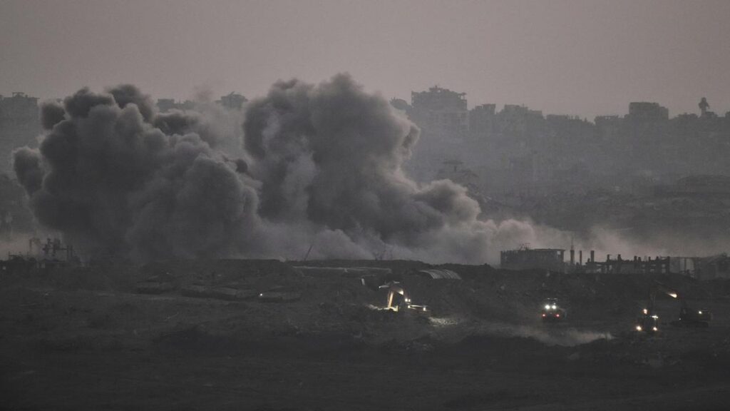 The Israeli army says its forces have “operational control” of 65 per cent of the Gaza Strip.