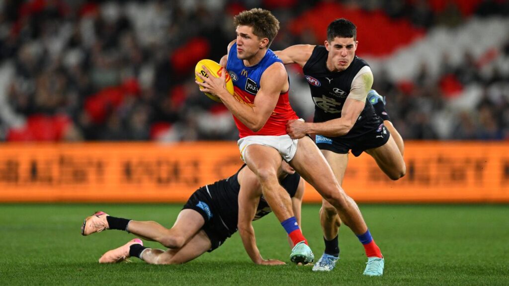 It’s Adam Cerra’s contact with umpires – not rivals – that’s causing concern at the AFL tribunal.