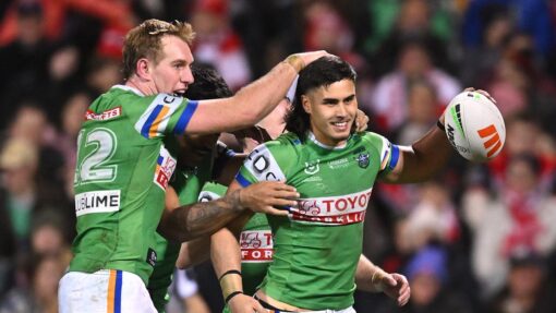 NRL RAIDERS DRAGONS