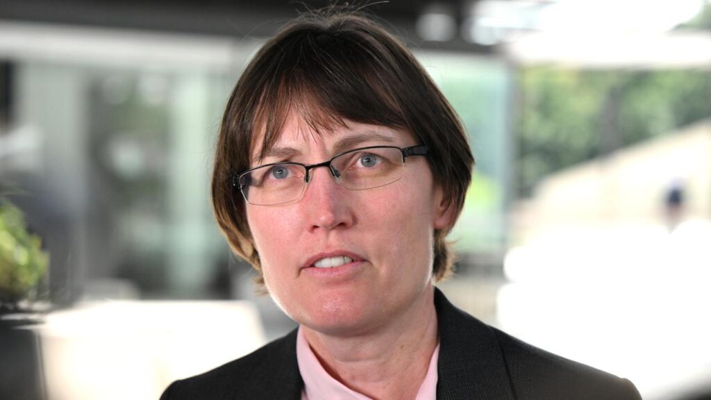 Dr Kirsty Wright was chosen to oversee forensic lab reforms when the LNP won government in 2024.
