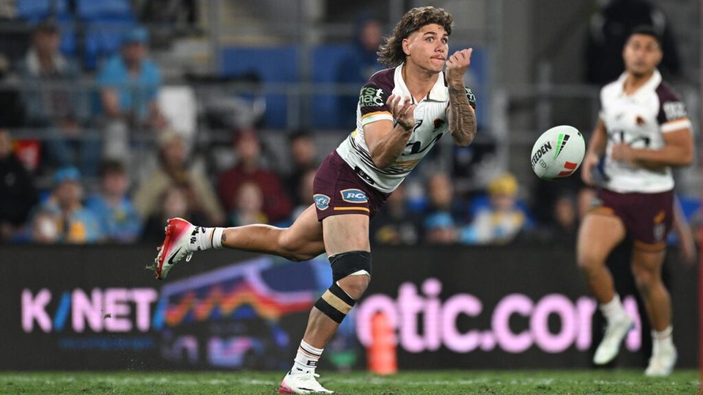 Reece Walsh was at his brilliant best in the Broncos’ win over the Titans on the Gold Coast.