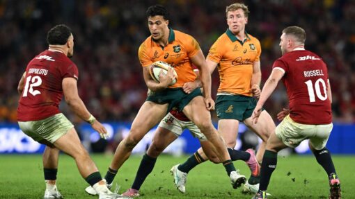 RUGBY WALLABIES LIONS