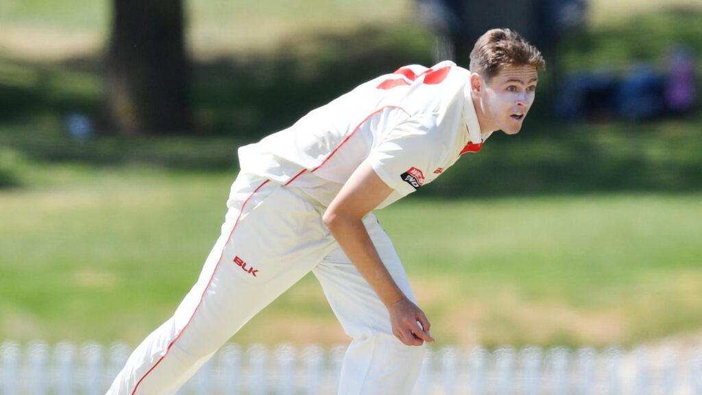 Liam Scott claimed two wickets as Australia A dismissed Sri Lanka A for 272 in Darwin.