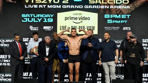 BOXING TSZYU FUNDORA WEIGH IN