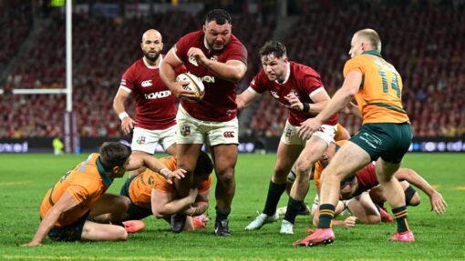 RUGBY WALLABIES LIONS