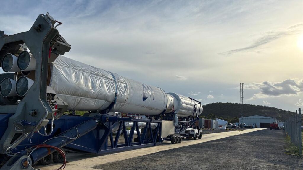 Eris is the first Australian rocket to launch on home soil, flying for 14 seconds before crashing.