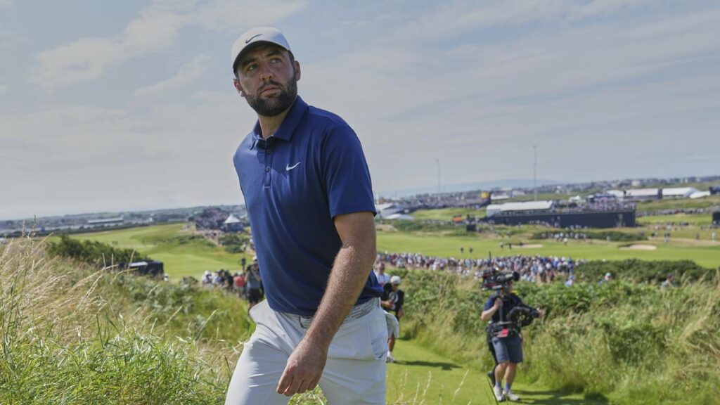 Scottie Scheffler was in a world of his own at Royal Portrush with his British Open triumph.
