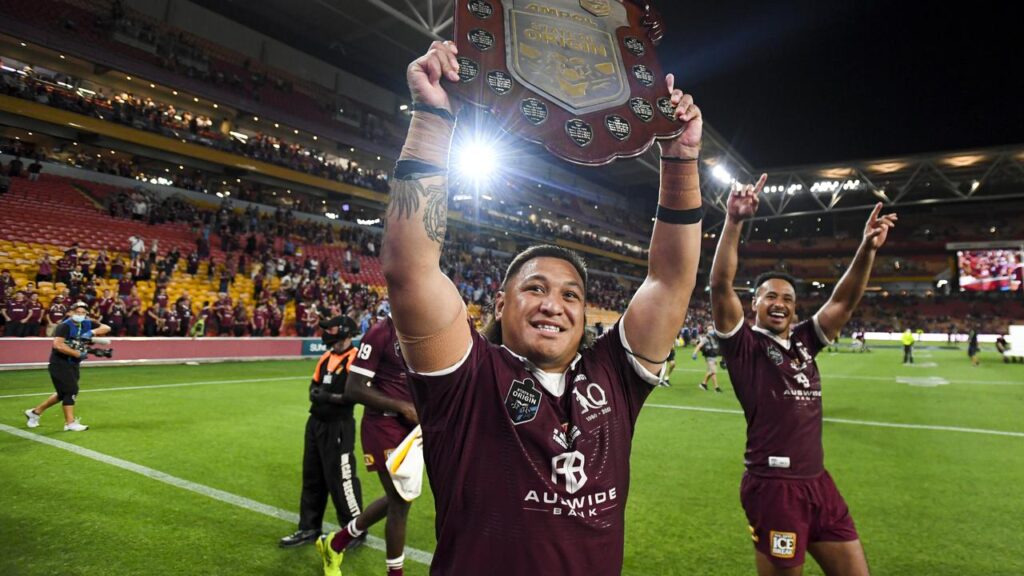 Josh Papalii hopes to lift the Origin shield one final time, if the Maroons can win in Sydney.
