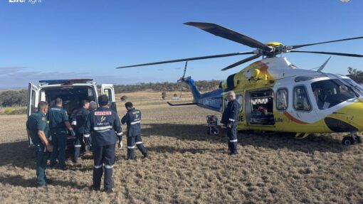 TOOWOOMBA ANIMAL ATTACK AIRLIFT