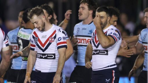 NRL SHARKS ROOSTERS