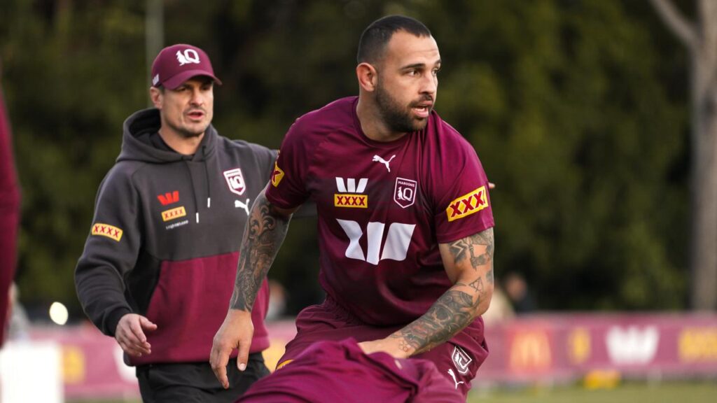 Queensland prop Josh Kerr has been fined $10,000 by the NRL for comments about referee Ashley Klein.
