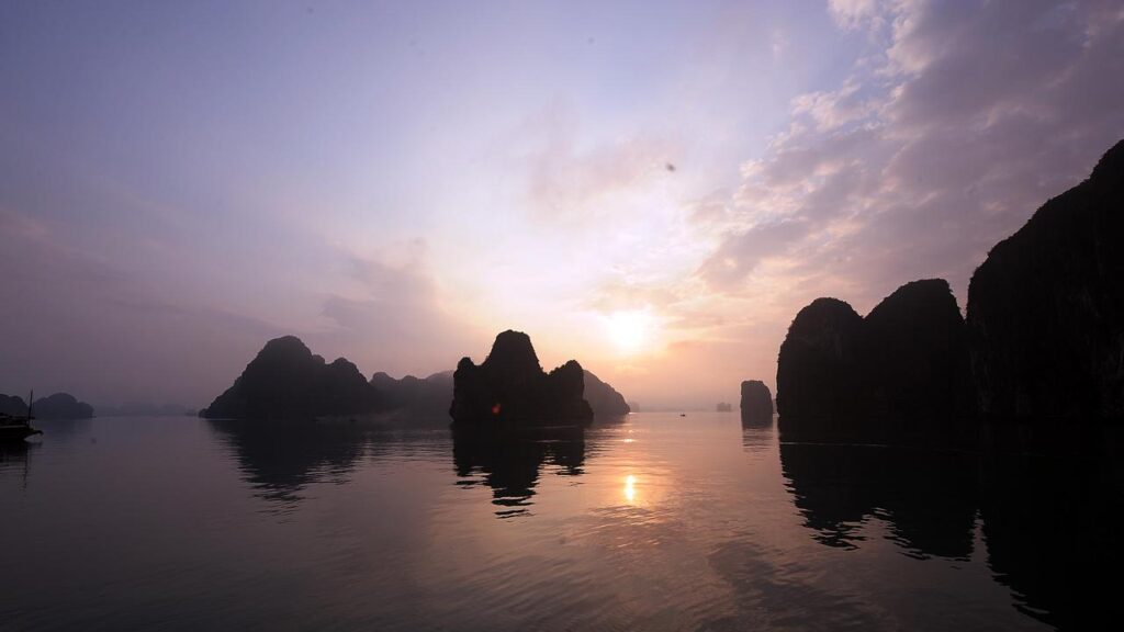 Halong Bay in Vietnam attracts tens of thousands of visitors each year.