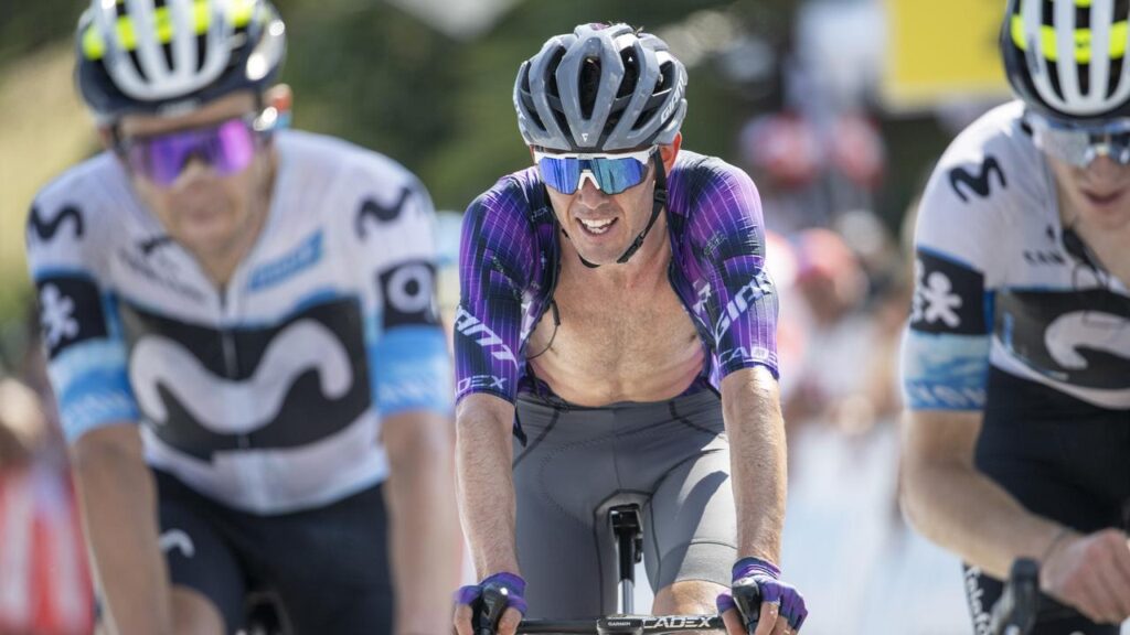 Ben O’Connor (C) is Australia’s big overall hope at this year’s Tour de France.